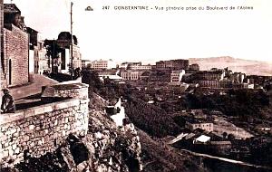 Constantine - Vue Generale prise du Boulevard de l'Abime